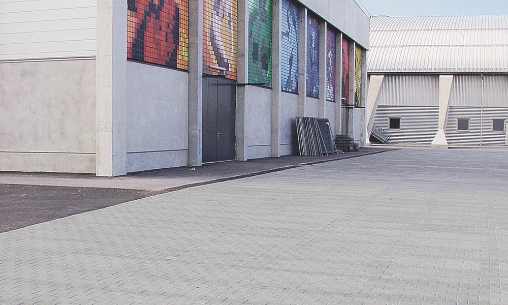 Duplakötésű kő, szürke Duplakötésű kő, szürke