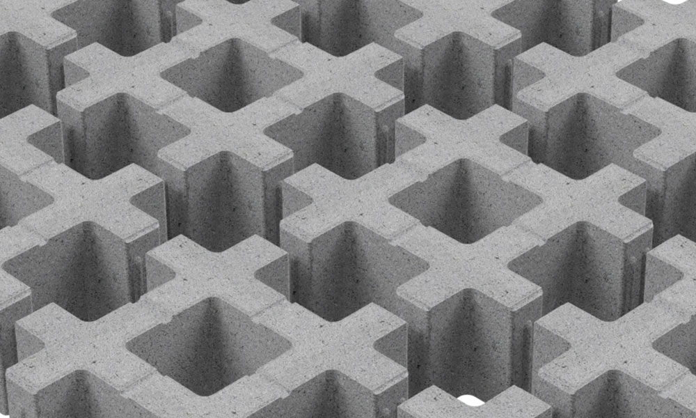 Topdrain gyeprács szürke Topdrain gyeprács szürke