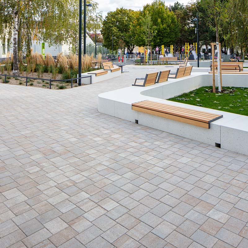 Ludwig Zatzka Park Classic VG4 térkő, fahéj árnyalt Redunox térkő Friedl Steinwerke Ludwig Zatzka Park Classic VG4 térkő, fahéj árnyalt Redunox térkő Friedl Steinwerke