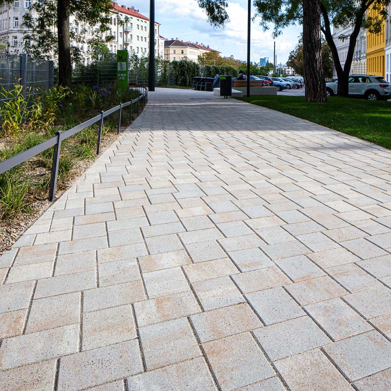 Ludwig Zatzka Park Classic VG4 térkő, fahéj árnyalt Redunox térkő Friedl Steinwerke Ludwig Zatzka Park Classic VG4 térkő, fahéj árnyalt Redunox térkő Friedl Steinwerke