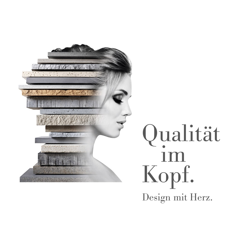 Qualität im Kopf. Design mit Herz. Friedl Steinwerke Qualität im Kopf. Design mit Herz. Friedl Steinwerke