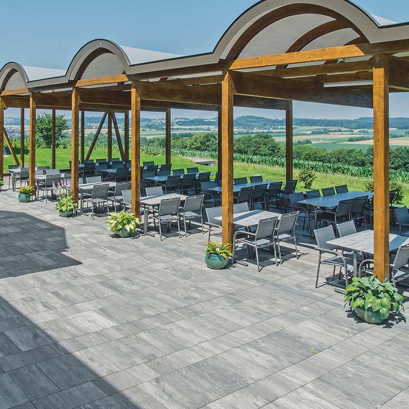 Mostlandhof Purgstall Linea VG4 térkőlap, gránitszürke árnyalt Friedl Steinwerke Mostlandhof Purgstall Linea VG4 térkőlap, gránitszürke árnyalt Friedl Steinwerke