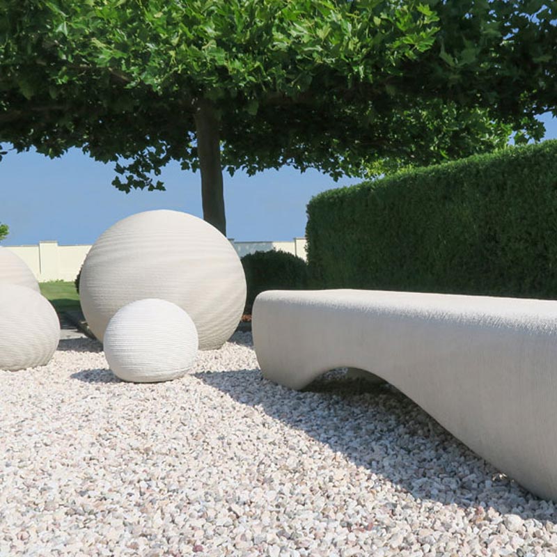 3D nyomtatott Beton pad és betongolyó a Friedl Steinwerke-től