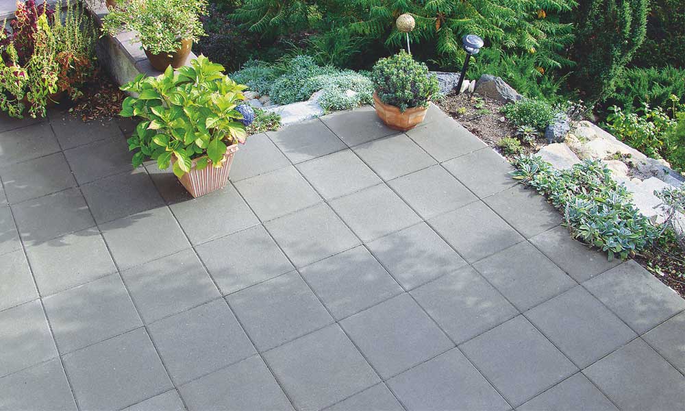 Classic burkolólap 39,8 x 39,8 x 4 cm, szürke Classic burkolólap 39,8 x 39,8 x 4 cm, szürke