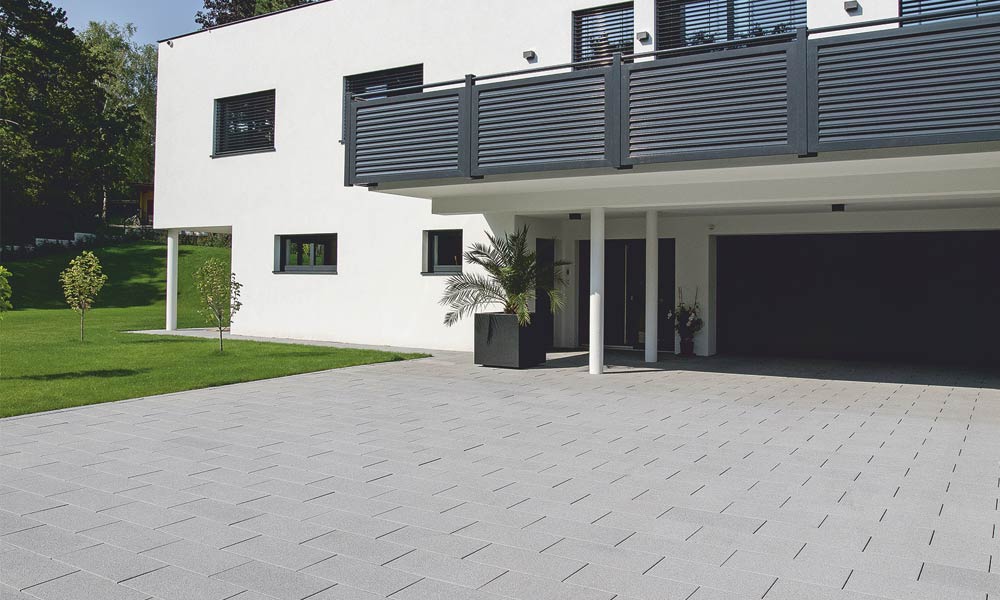 Linea VG4 térkőlap 60 x 30 x 8 cm, nemeszúzalék antracit Linea VG4 térkőlap 60 x 30 x 8 cm, nemeszúzalék antracit