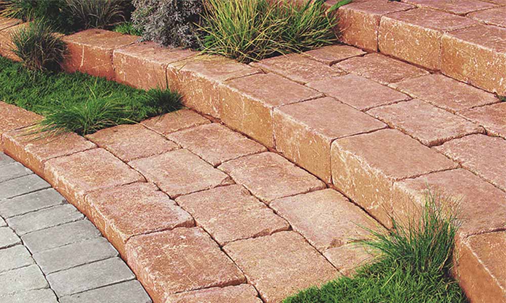 Grado tömbkő, téglavörös Grado tömbkő, téglavörös