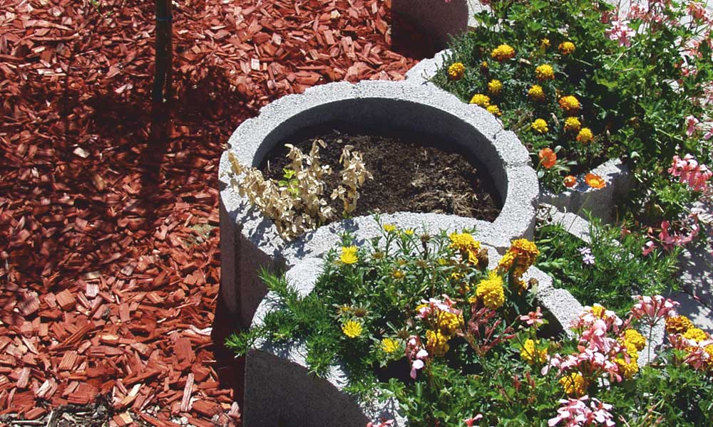 Rondo flórakosár, szürke Rondo flórakosár, szürke