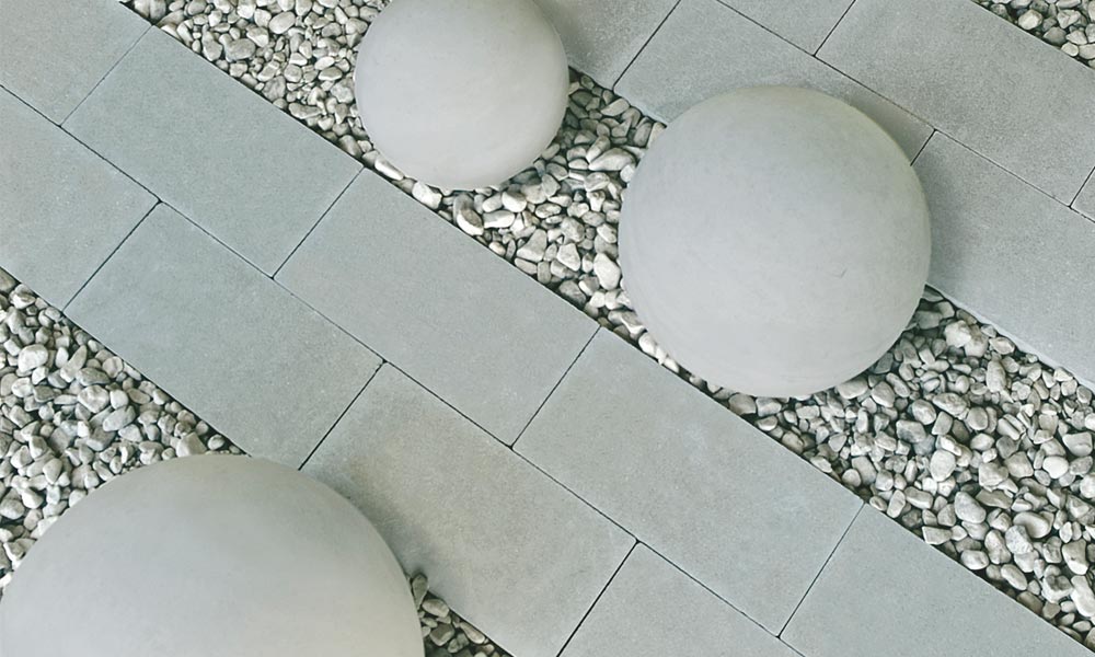 Sigma VG4 40 x 20 x 8 cm, szürke; Bola Betongolyó