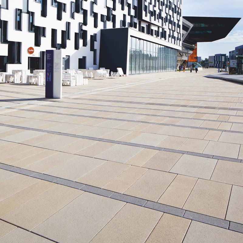 Campus WU Bécs Magnum térkő Friedl Steinwerke Campus WU Bécs Magnum térkő Friedl Steinwerke