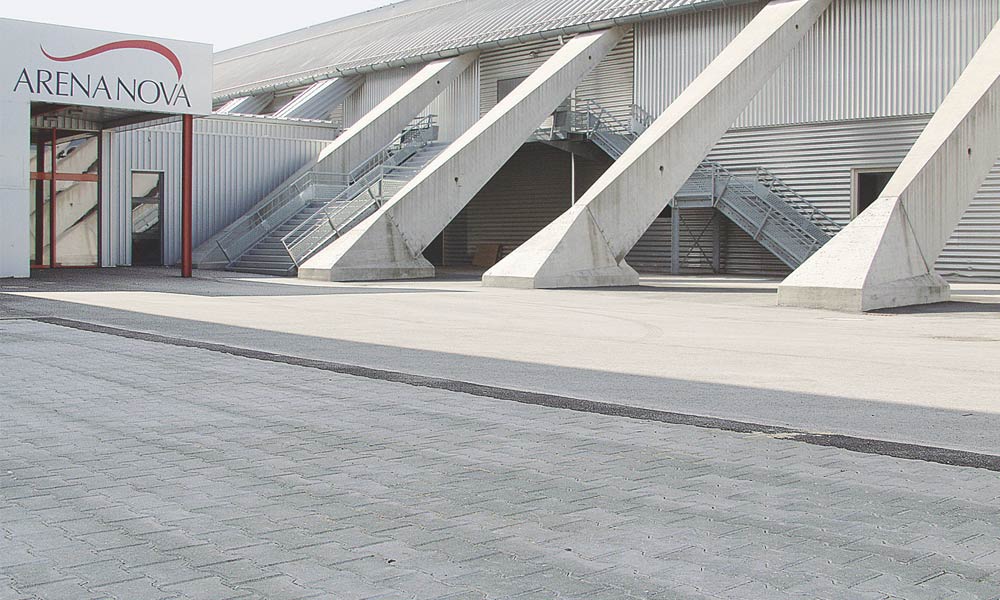 Duplakötésű kő, szürke Duplakötésű kő, szürke