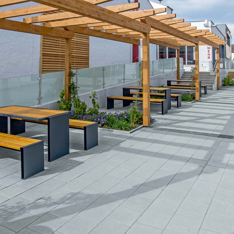 Dörfl falu tér Classic VG4 térkő, szürke Friedl Steinwerke Dörfl falu tér Classic VG4 térkő, szürke Friedl Steinwerke