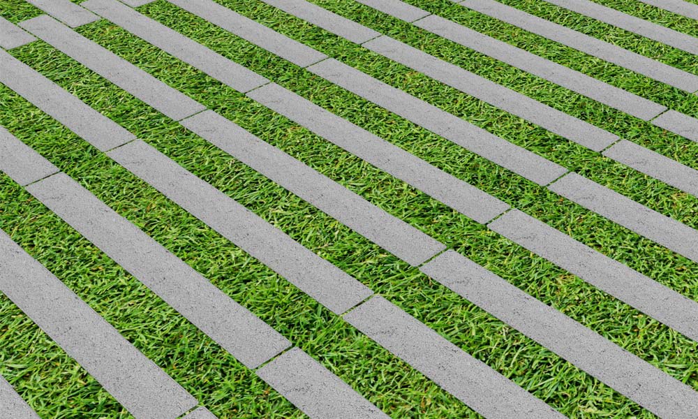 Verde gyephézagos lap szürke