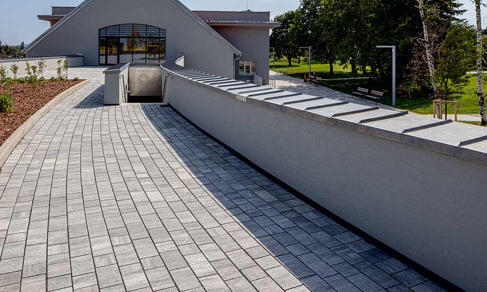 Arret B15 VG4 kombitérkő, gránitszürke árnyalt Arret B15 VG4 kombitérkő, gránitszürke árnyalt