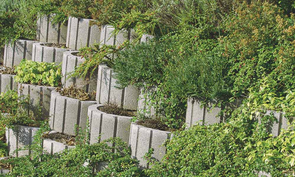 Rondo flórakosár, szürke Rondo flórakosár, szürke