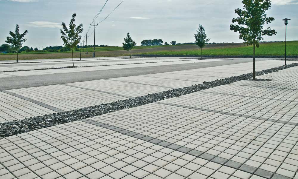 Cupro Blu VG4 20 x 20 x 8 cm szürke és antracit; 12,5 mm-es távtartó bütykökkel