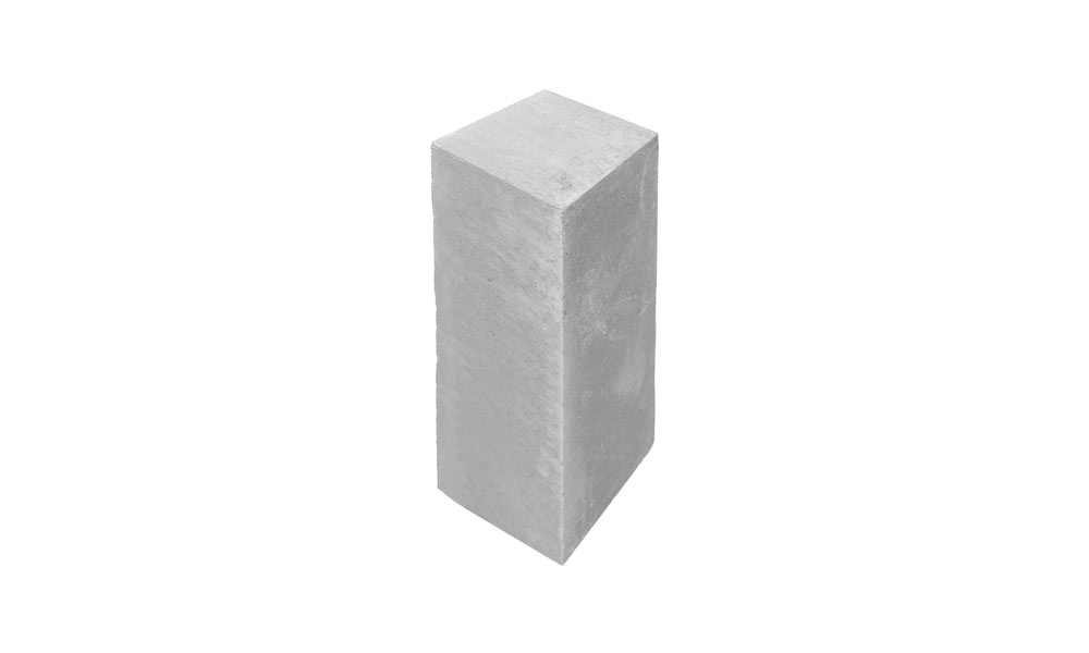 Paliszád 12,5×12,5×30 cm éltörés nélkül szürke Paliszád 12,5×12,5×30 cm éltörés nélkül szürke
