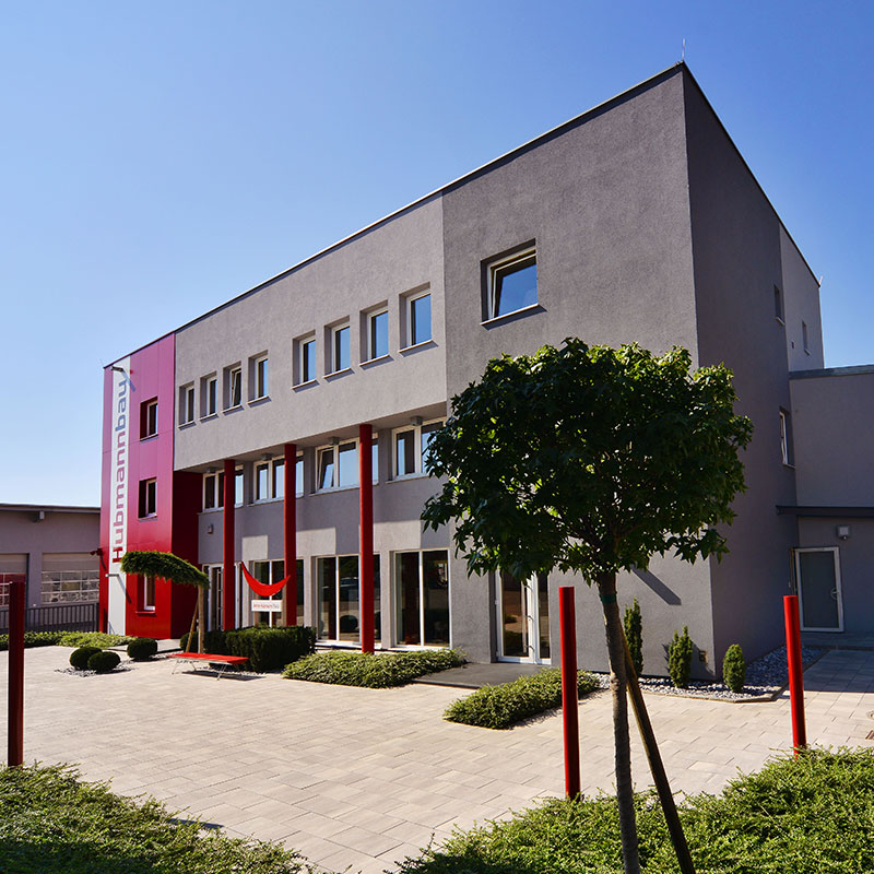 Linea VG4 térkőlap, gránitszürke árnyalt Friedl Steinwerke