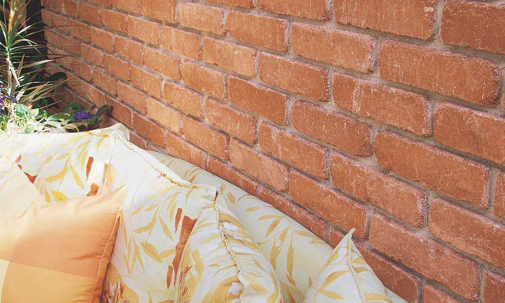 K&K falazókő, téglavörös K&K falazókő, téglavörös