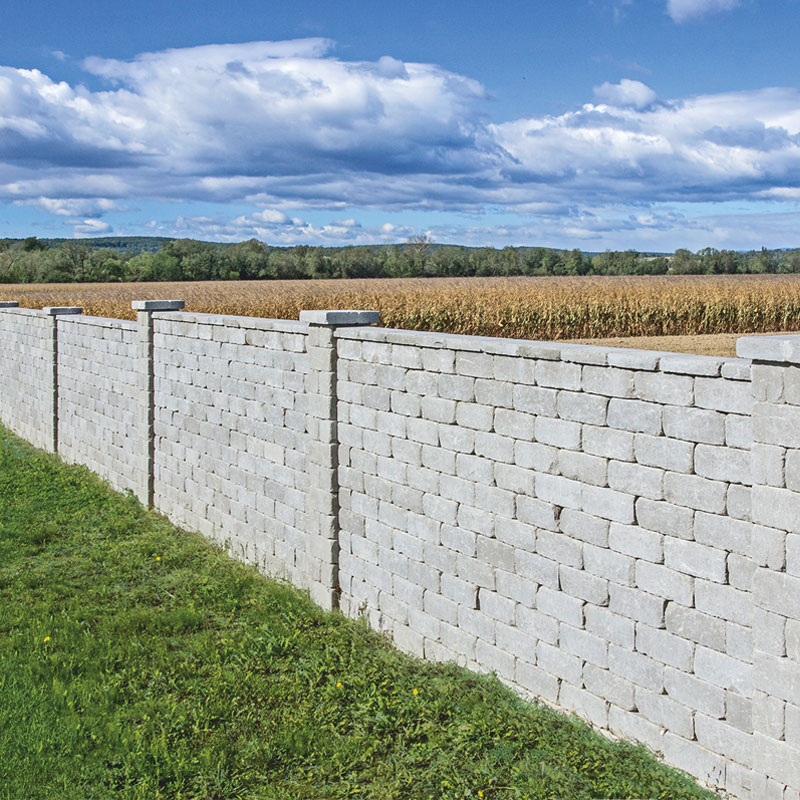 Kerti fal építés Friedl Steinwerke kövekkel Kerti fal építés Friedl Steinwerke kövekkel