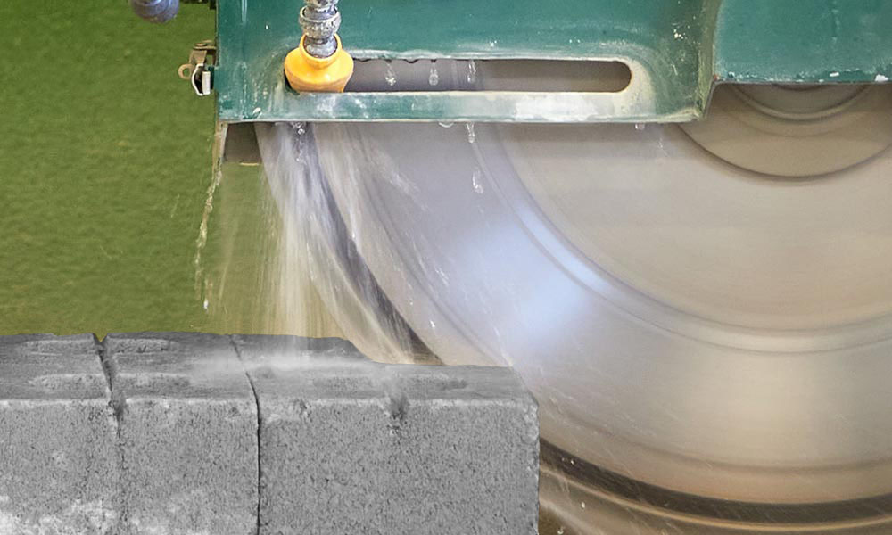 Vágás 6-tól 10 cm kővastagságig Vágás 6-tól 10 cm kővastagságig