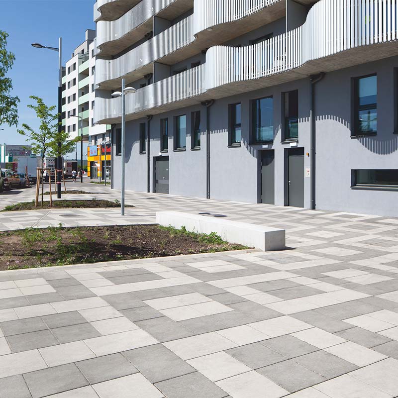 Citygate Bécs Linea VG4 térkőlap, platina világos antracit Friedl Steinwerke Citygate Bécs Linea VG4 térkőlap, platina világos antracit Friedl Steinwerke