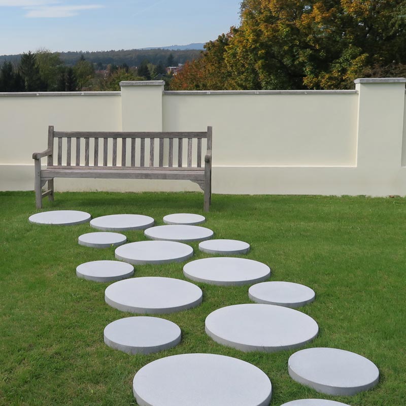 Trittplatten Spot kies Trittplatten Spot kies