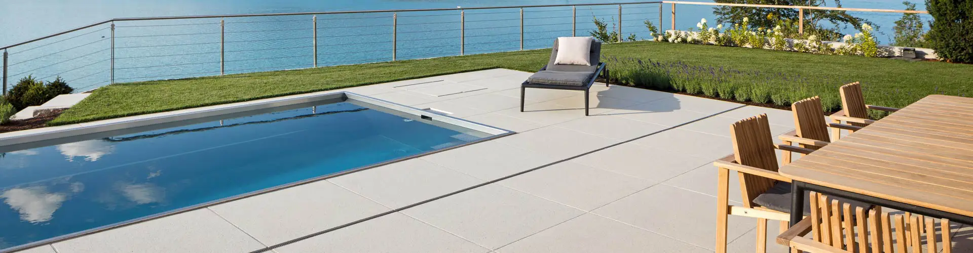 Terasz nagyméretű lap Dots, kréta Friedl térkő Terasz nagyméretű lap Dots, kréta Friedl térkő